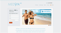 Desktop Screenshot of medspa44.com